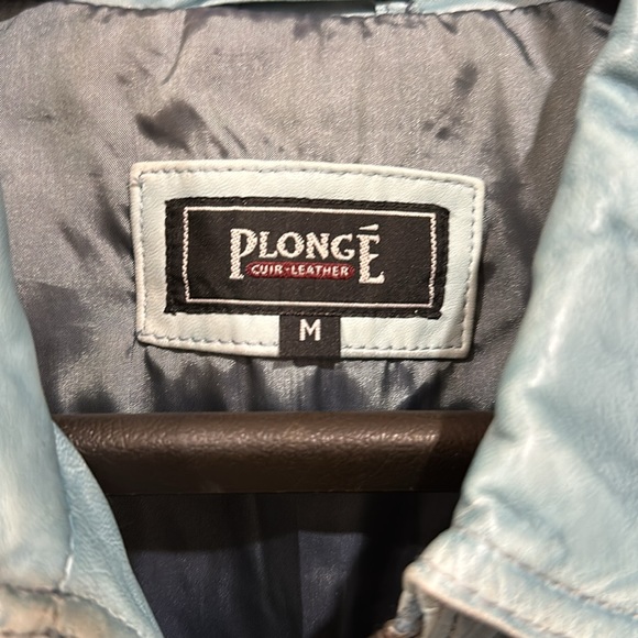 Plonge genuine leather distressed jacket - Picture 5 of 7